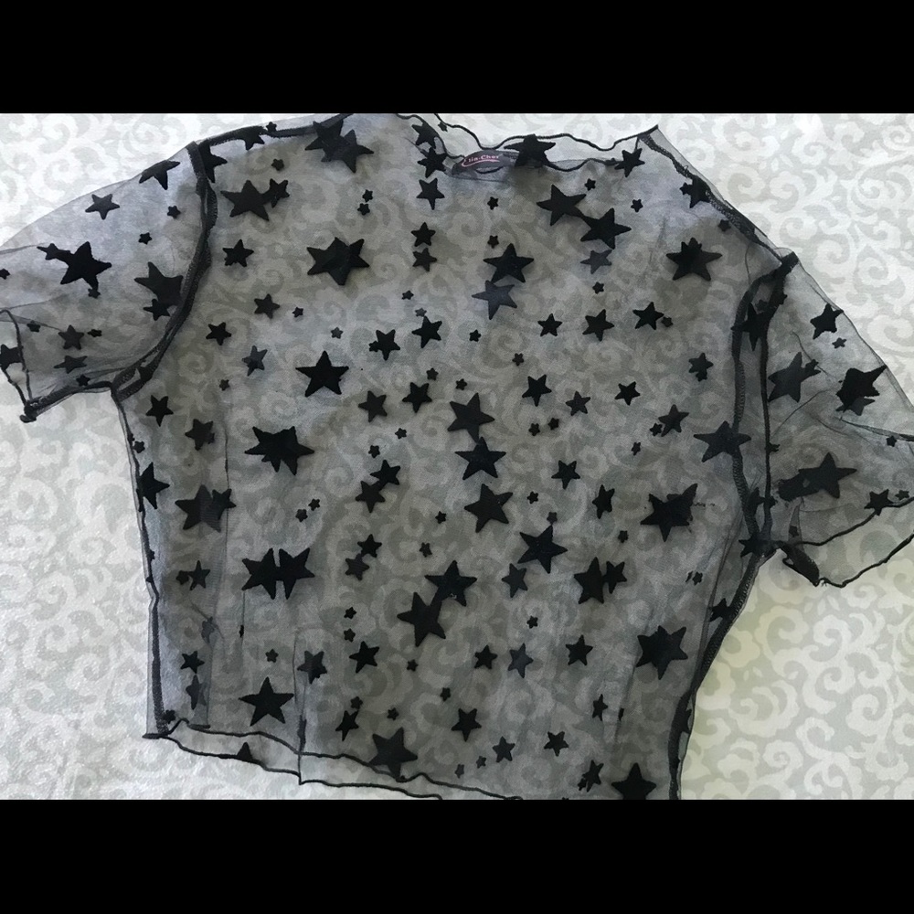 Star mesh top